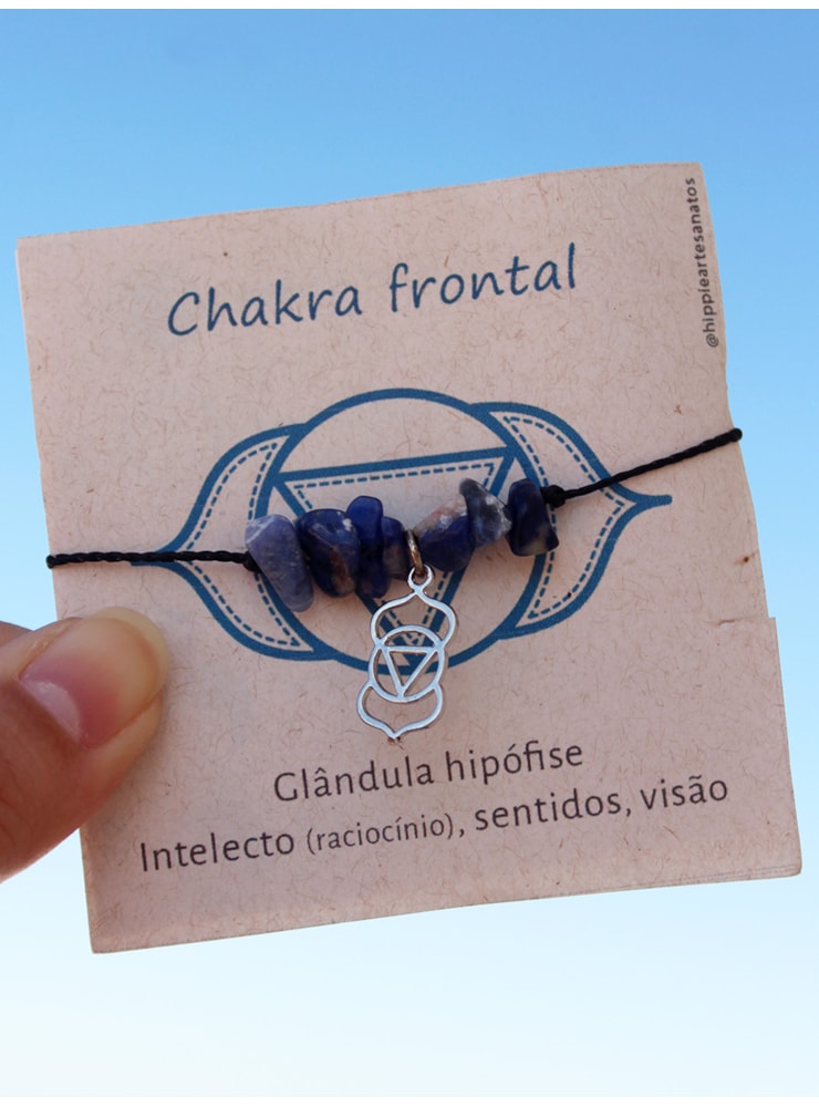 Pulseira / Tornozeleira Chakras Pedrinhas — imagem 5