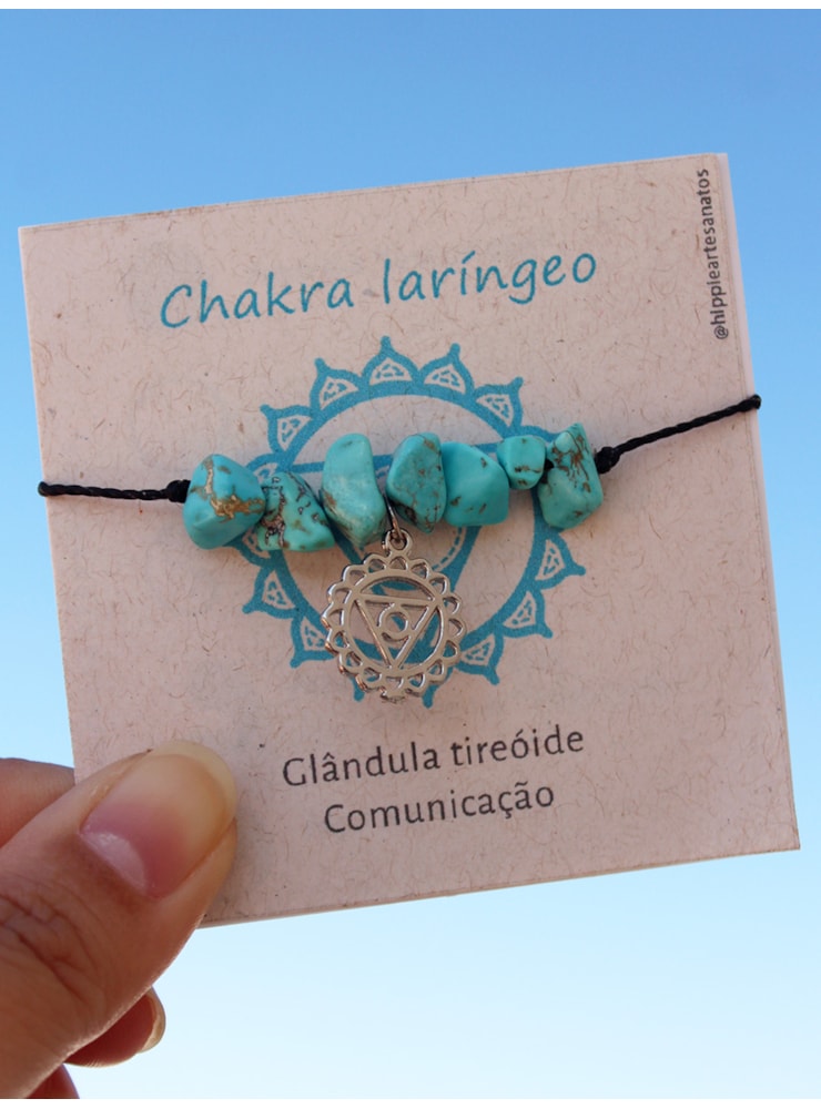 Pulseira / Tornozeleira Chakras Pedrinhas — imagem 7