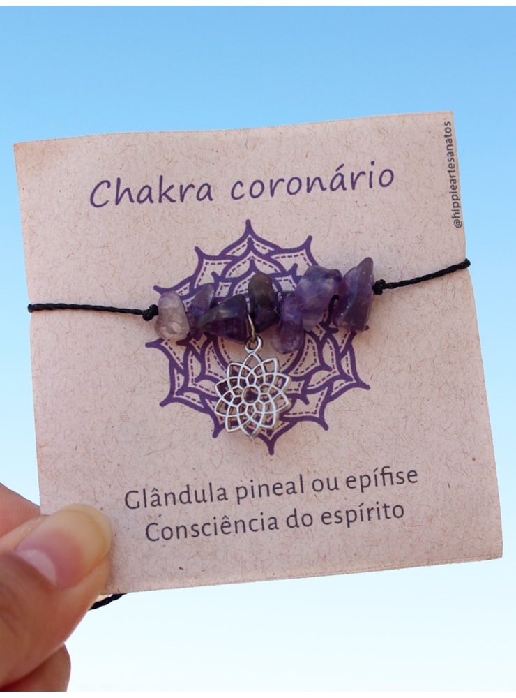 Pulseira / Tornozeleira Chakras Pedrinhas — imagem 9
