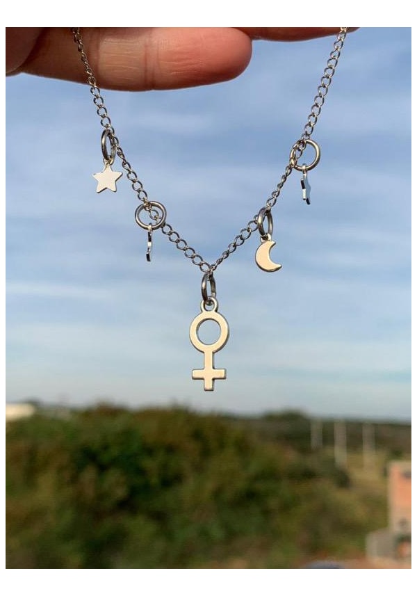 Pulseira Vênus, Lua e Estrelas