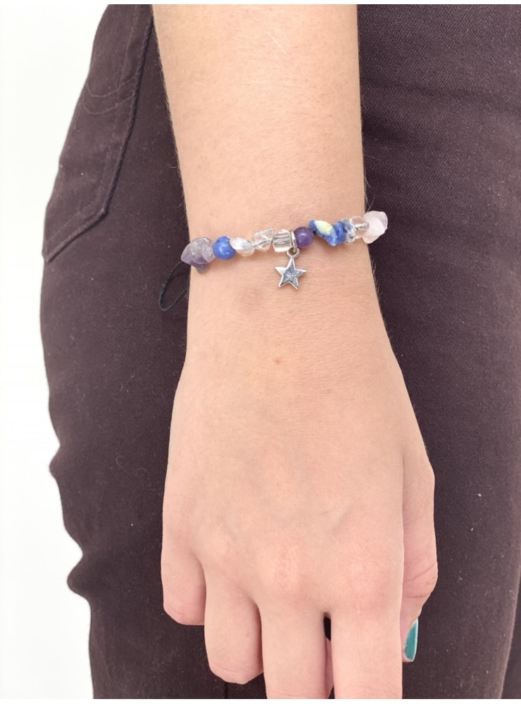 Pulseiras Cristais com Pingentes — imagem 2
