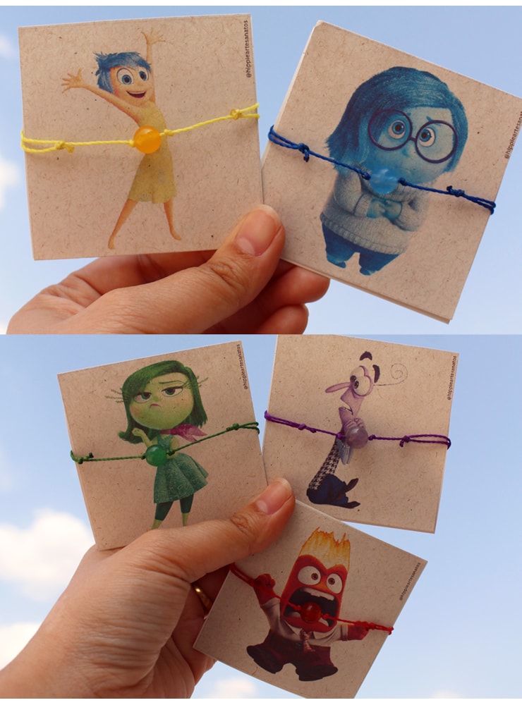 Pulseiras Divertidamente - Escolha a sua! — imagem 1