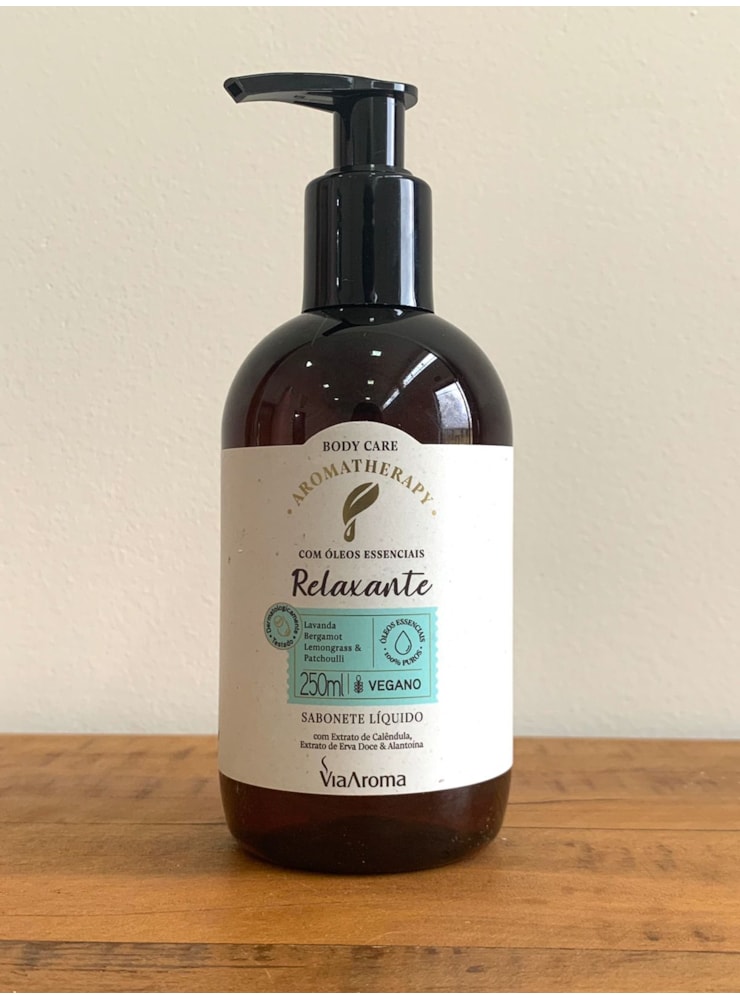 Sabonete Líquido Vegano 250ml - Relaxante