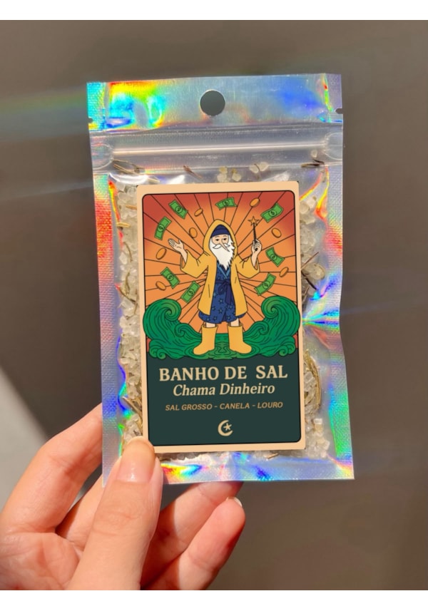 Sal de Banho - Chove Dinheiro