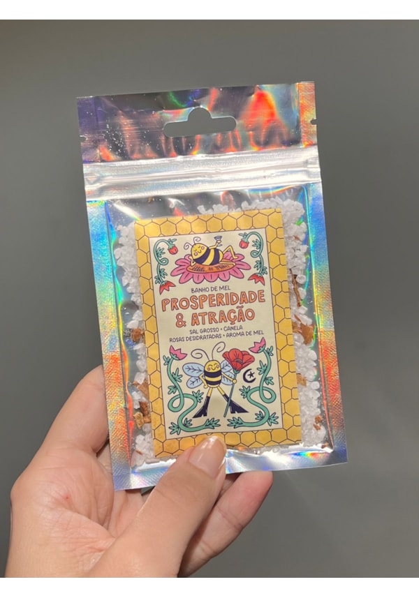 Sal de Banho de Mel - Prosperidade e Atração