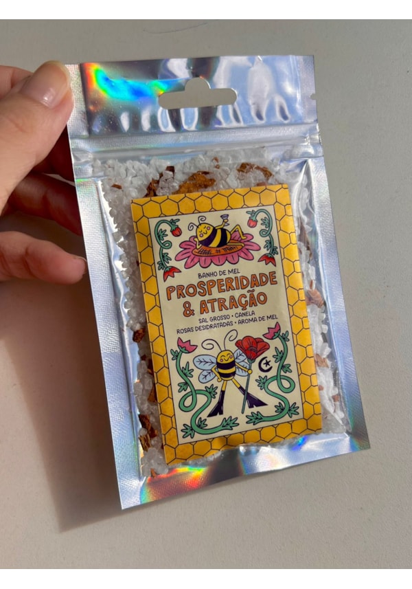 Sal de Banho de Mel - Prosperidade e Atração