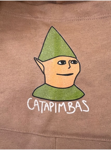Short Moletom Catapimbas - Capuccino