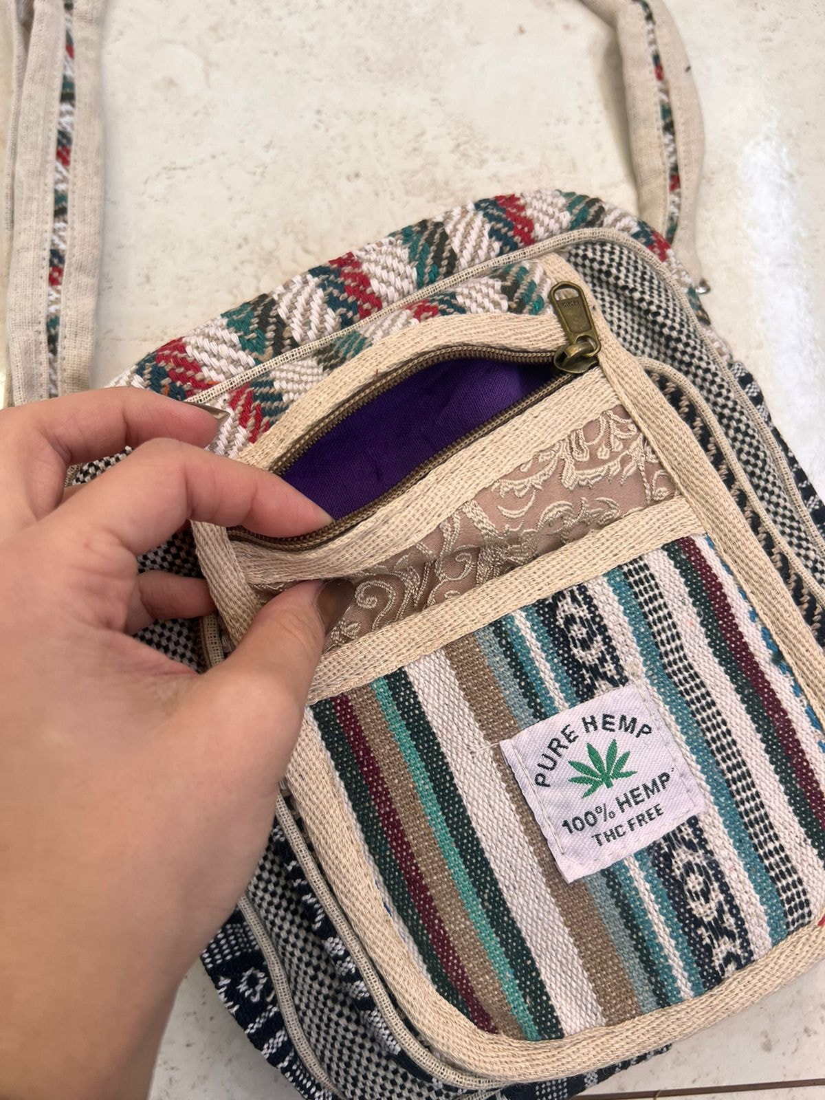 Shouder Bag Hemp Cânhamo - Abundância — imagem 2
