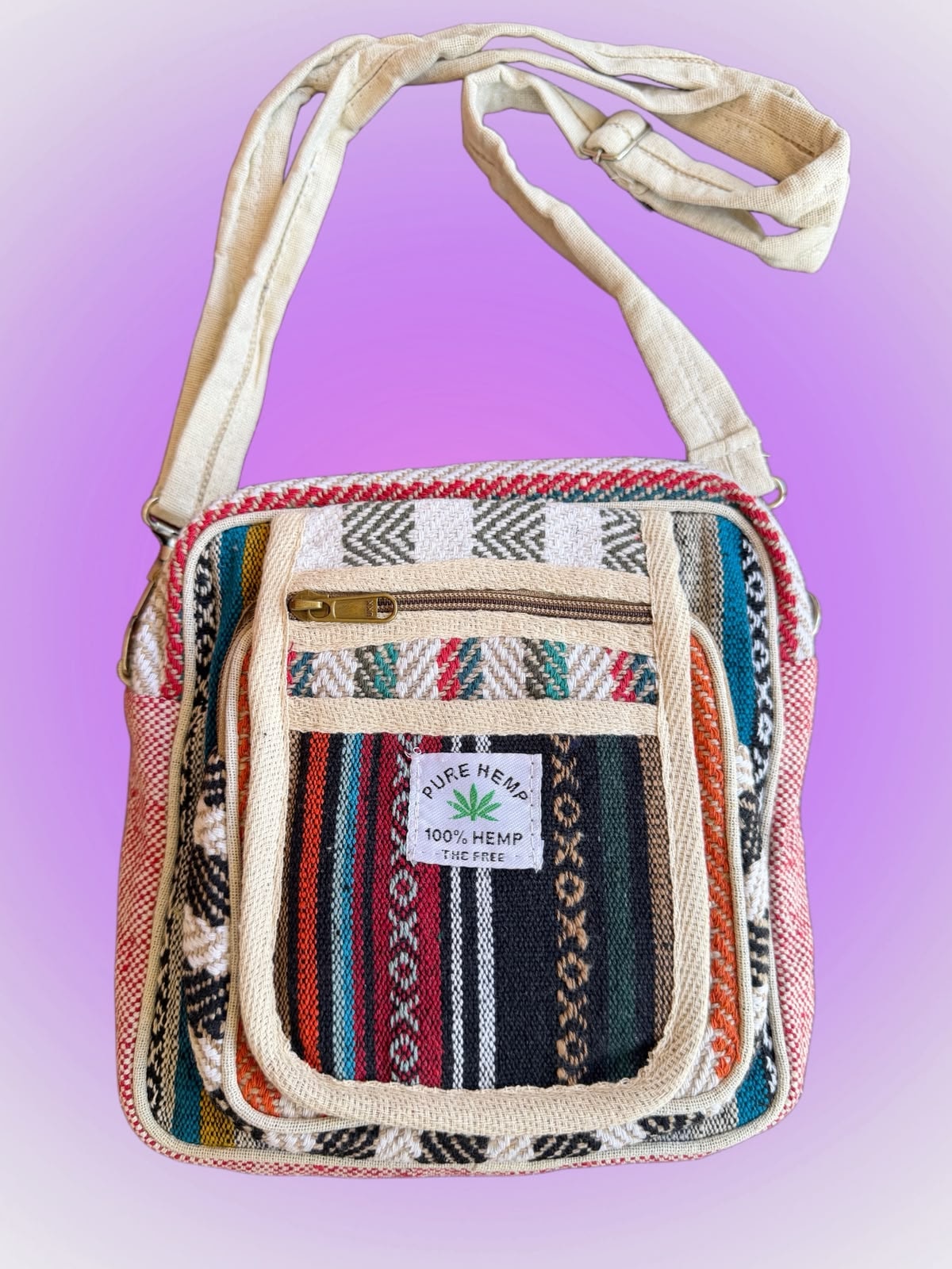 Shouder Bag Hemp Cânhamo - Free Spirit — imagem 1