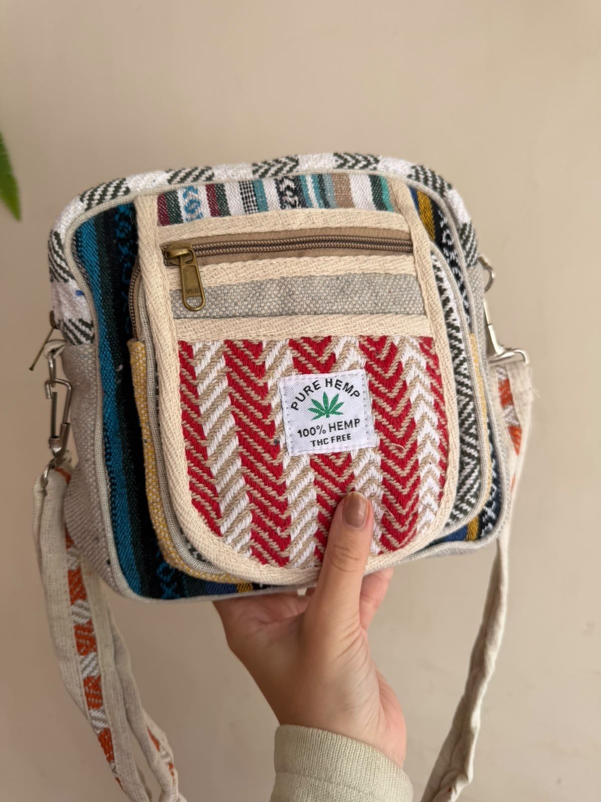 Shouder Bag Hemp Cânhamo - Mini Mundo — imagem 1