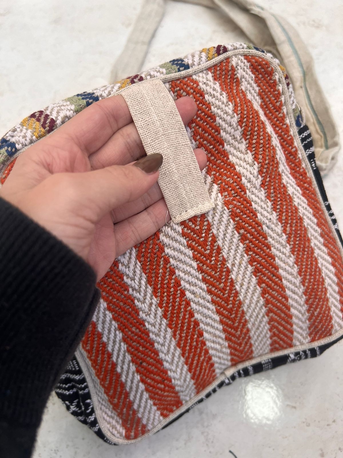 Shouder Bag Hemp Cânhamo - Quartzo Rosa — imagem 3