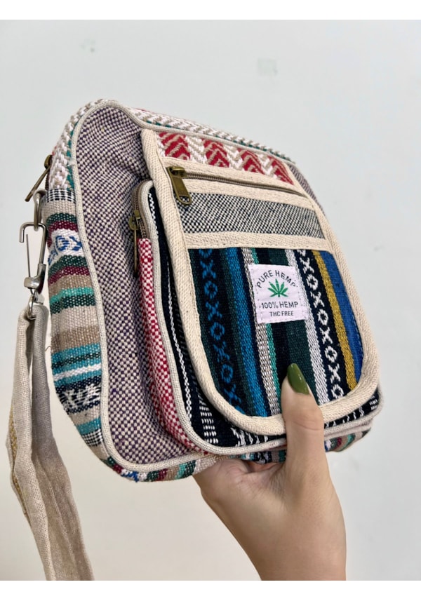 Shoulder Bag Hemp Cânhamo - Abraço
