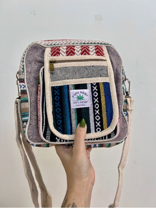 Shoulder Bag Hemp Cânhamo - Abraço