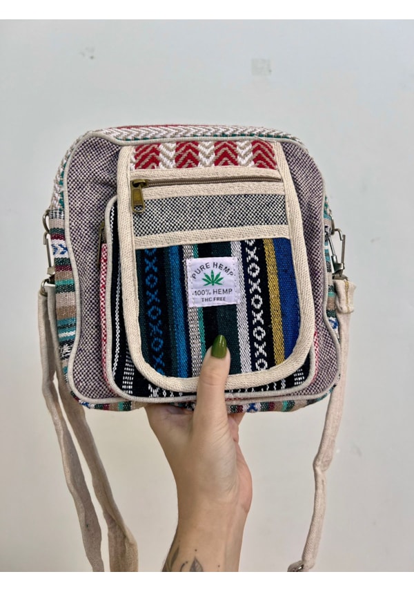 Shoulder Bag Hemp Cânhamo - Abraço