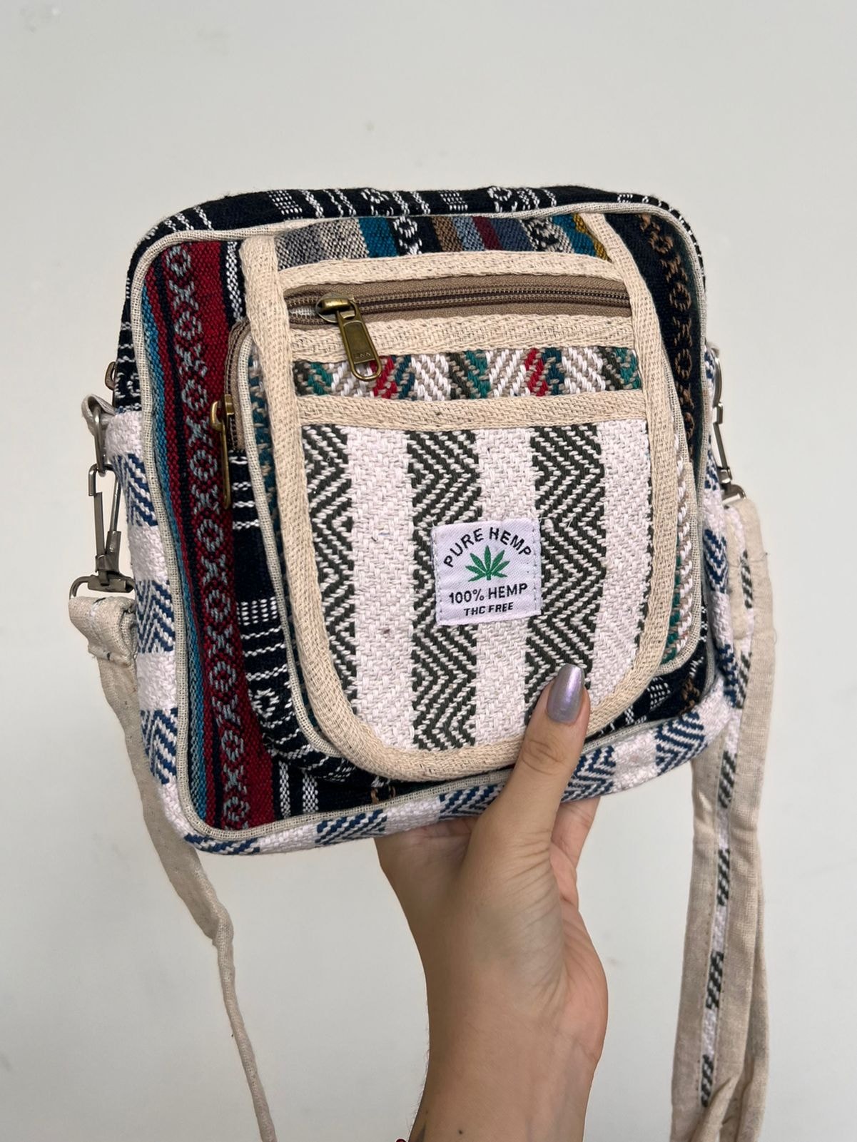Shoulder Bag Hemp Cânhamo - Ar — imagem 1
