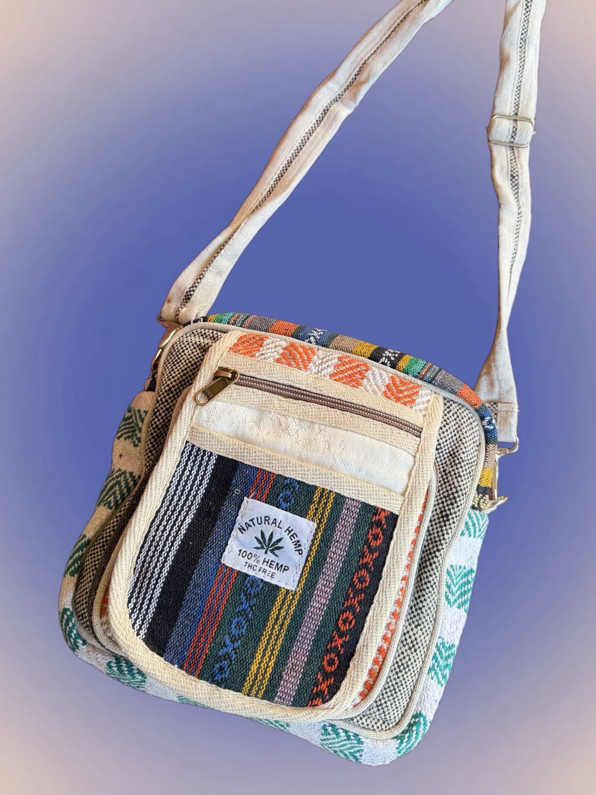 Shoulder Bag Hemp Cânhamo - Beterraba — imagem 1