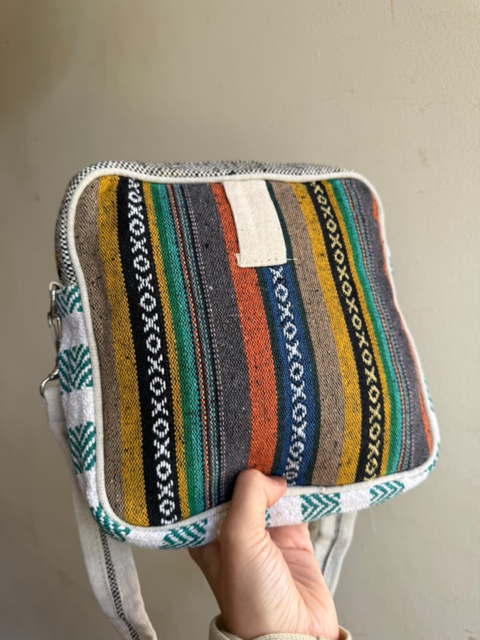 Shoulder Bag Hemp Cânhamo - Beterraba — imagem 2