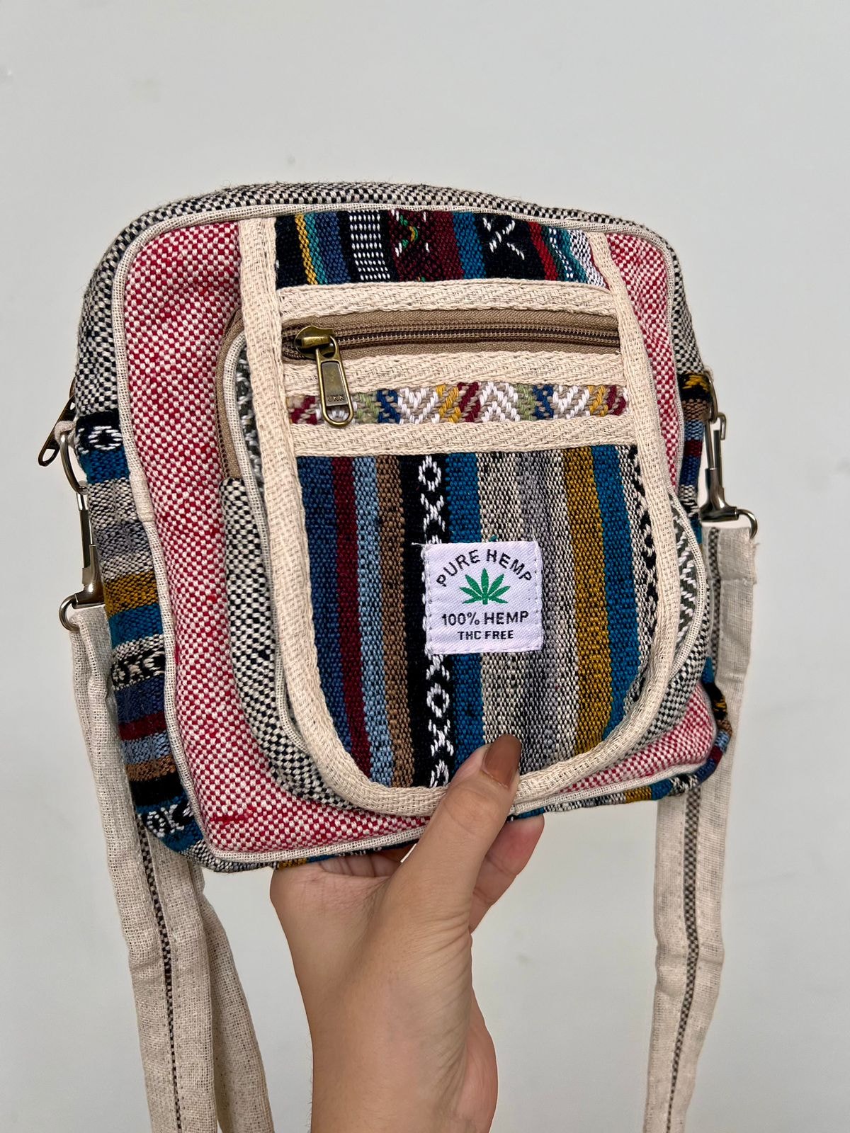 Shoulder Bag Hemp Cânhamo - Chama — imagem 1