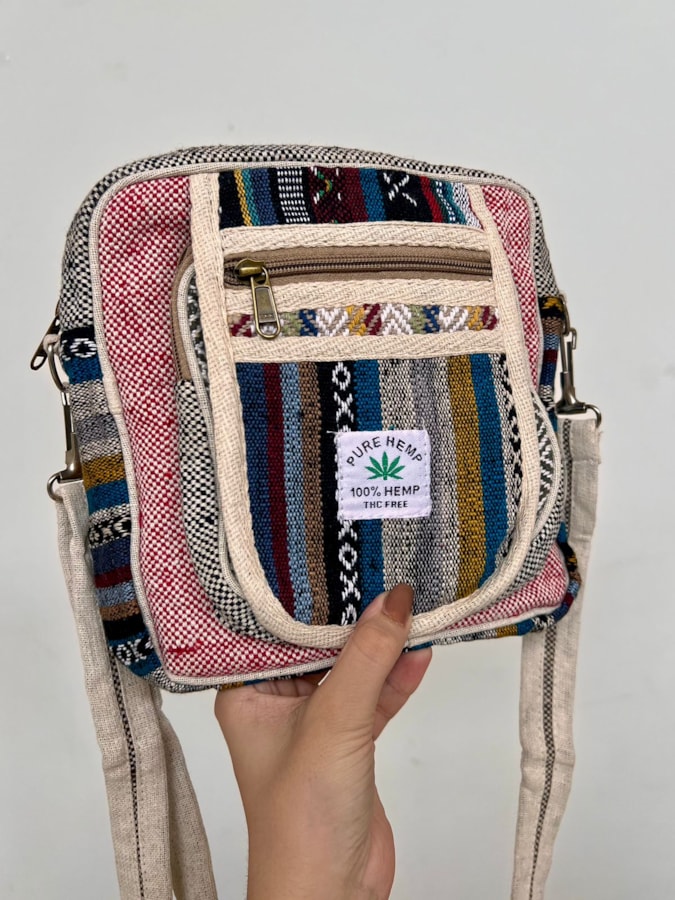 Shoulder Bag Hemp Cânhamo - Chama — imagem 1