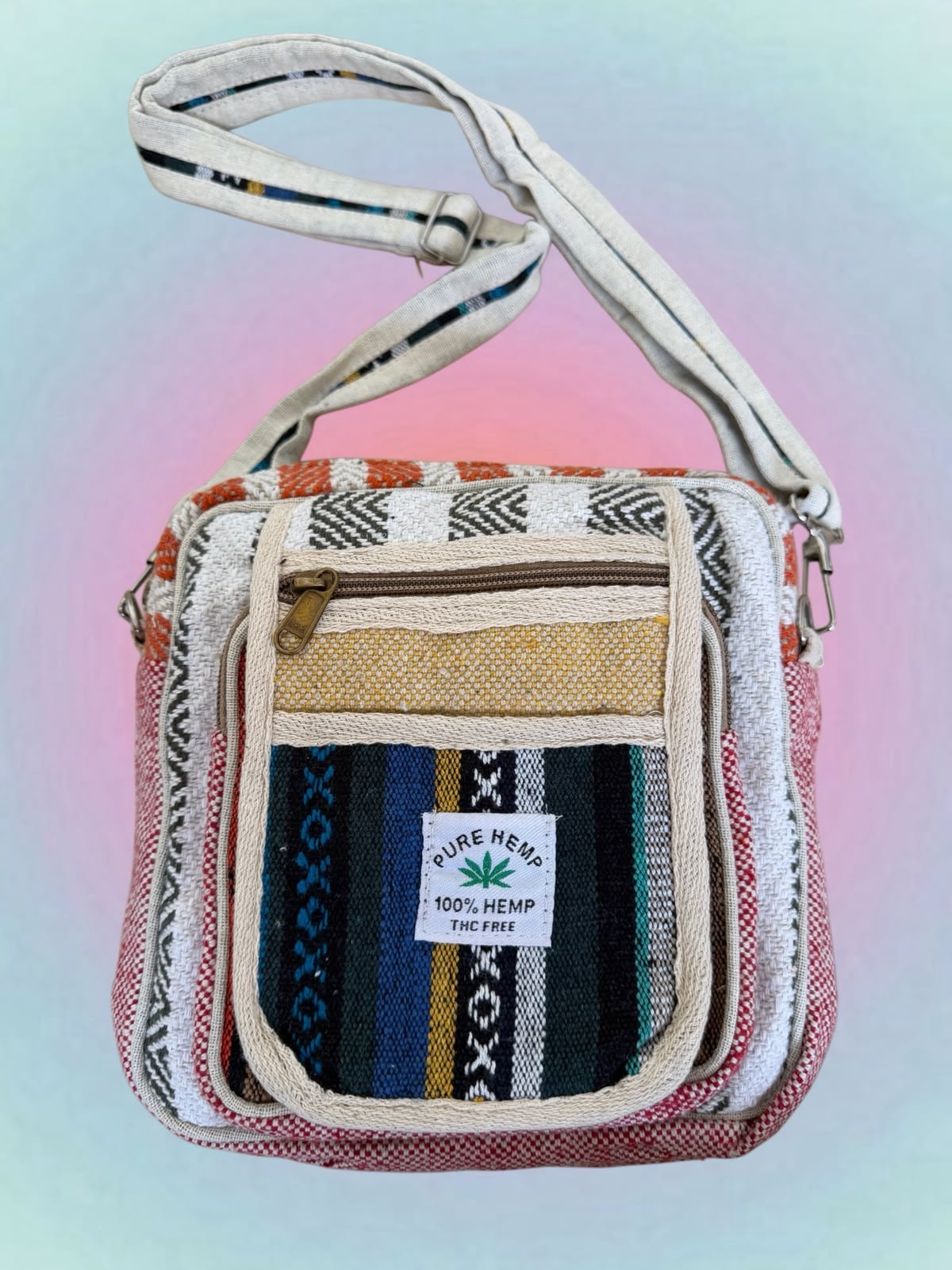Shoulder Bag Hemp Cânhamo - Consciência — imagem 1