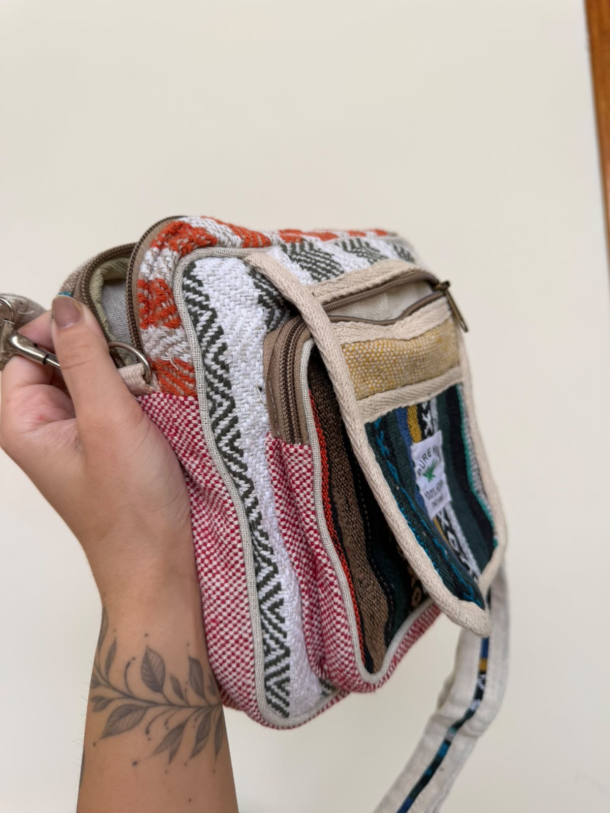 Shoulder Bag Hemp Cânhamo - Consciência — imagem 2