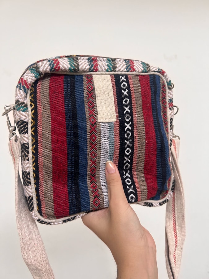 Shoulder Bag Hemp Cânhamo - Daruma — imagem 2