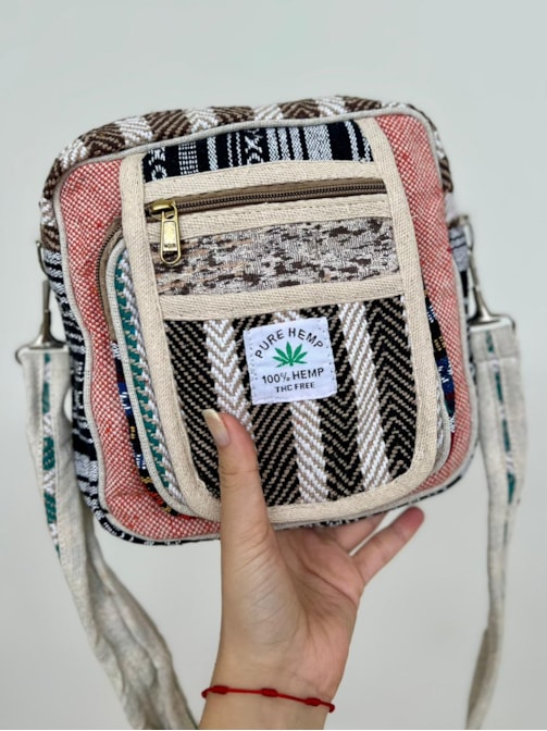 Shoulder Bag Hemp Cânhamo - Despertar