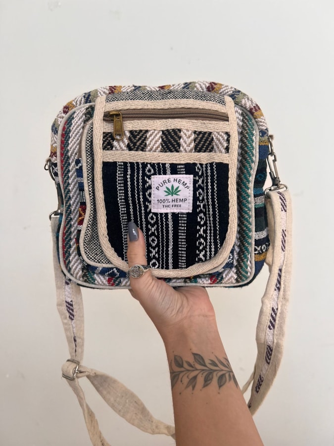 Shoulder Bag Hemp Cânhamo - Eclipse — imagem 1