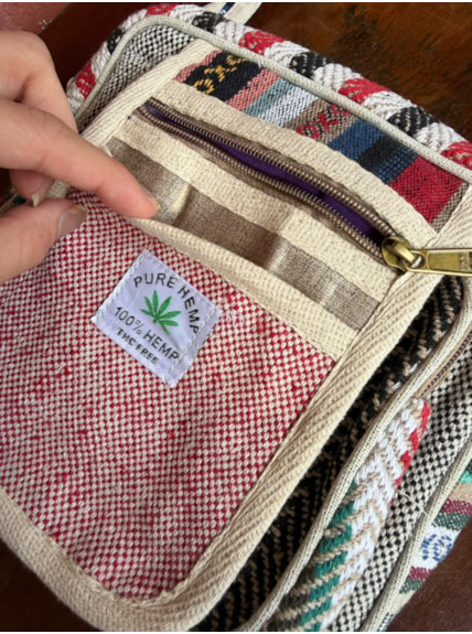 Shoulder Bag Hemp Cânhamo - Eclipse