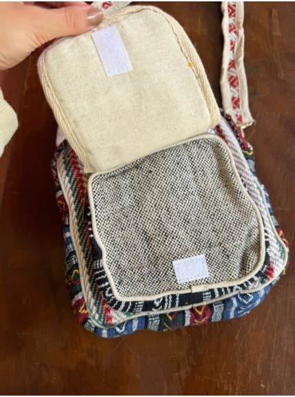 Shoulder Bag Hemp Cânhamo - Ervas de Bruxa