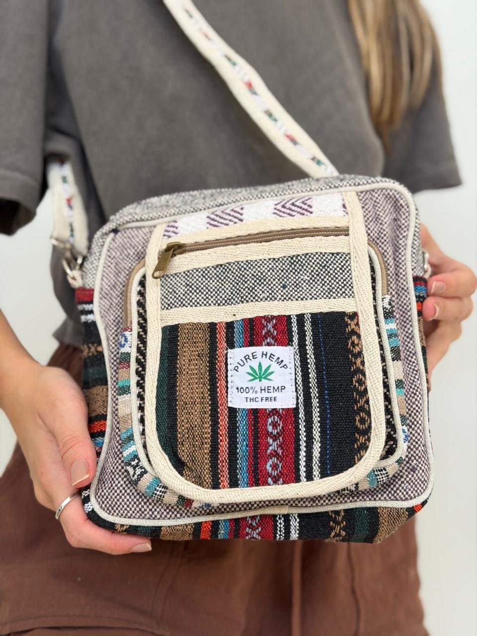 Shoulder Bag Hemp Cânhamo - Estrela — imagem 1