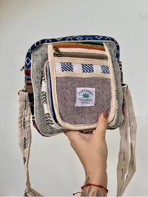 Shoulder Bag Hemp Cânhamo - Fantasia