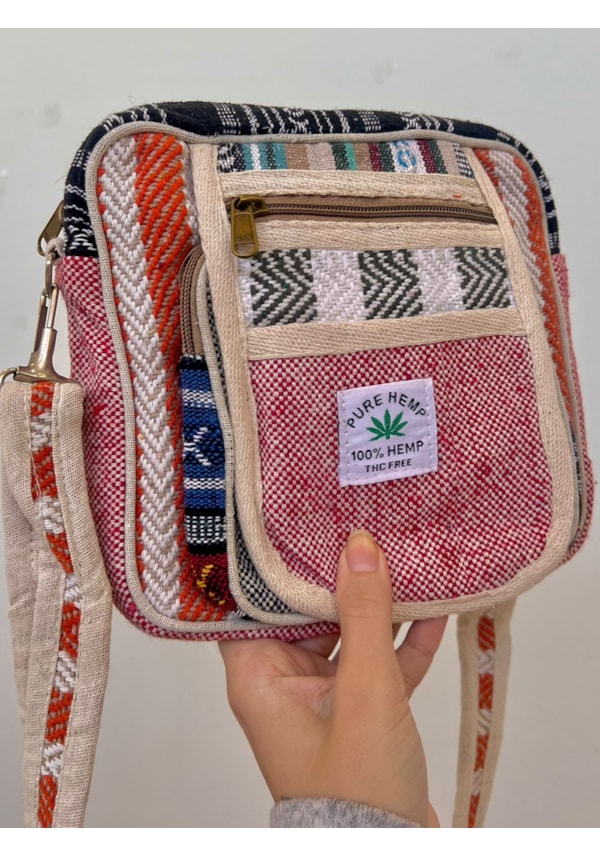 Shoulder Bag Hemp Cânhamo - Feirinha