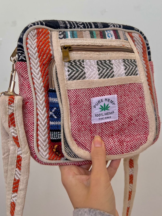Shoulder Bag Hemp Cânhamo - Feirinha — imagem 1