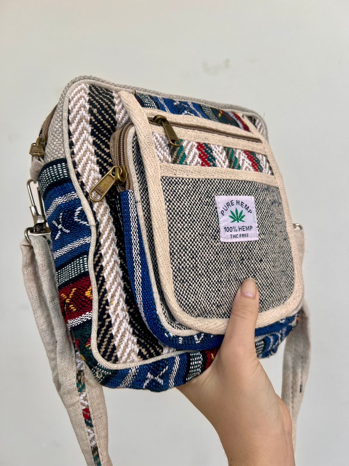 Shoulder Bag Hemp Cânhamo - Fiapo de manga — imagem 2