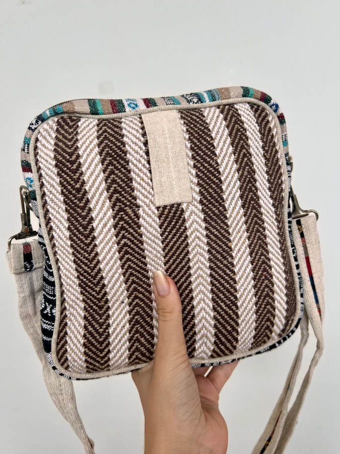 Shoulder Bag Hemp Cânhamo - Flor — imagem 2
