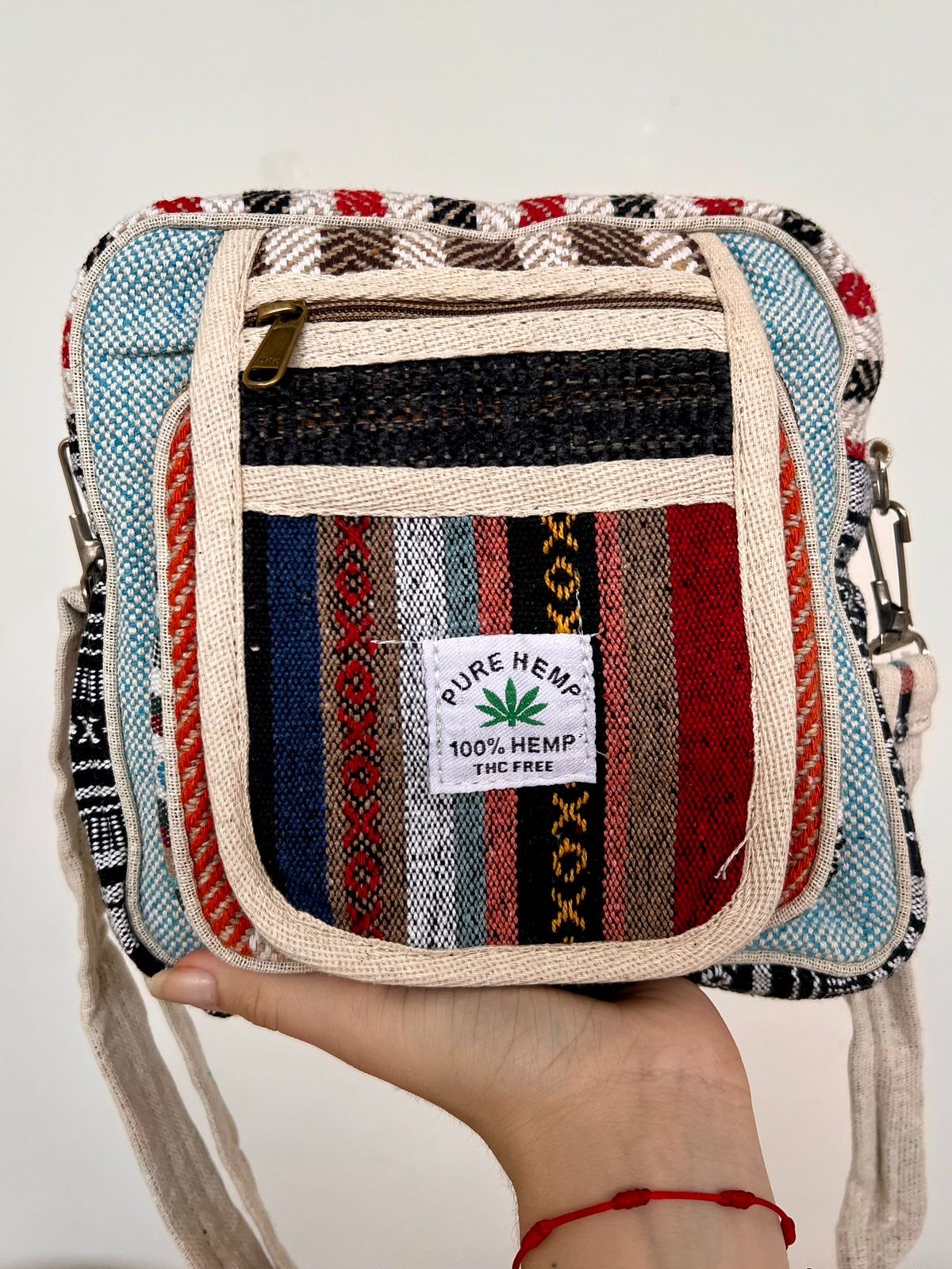 Shoulder Bag Hemp Cânhamo - Flor — imagem 1
