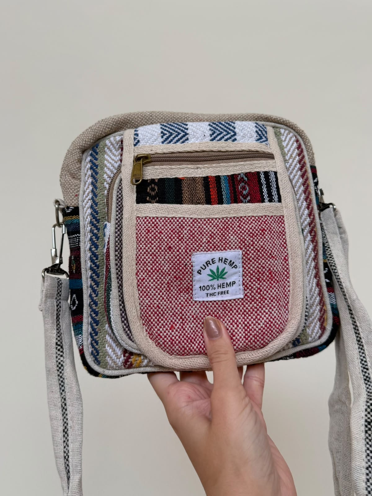 Shoulder Bag Hemp Cânhamo - Florescer — imagem 1