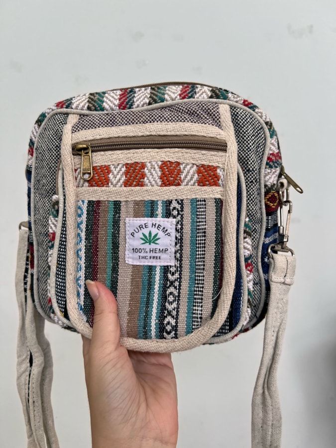 Shoulder Bag Hemp Cânhamo - Fungi — imagem 1