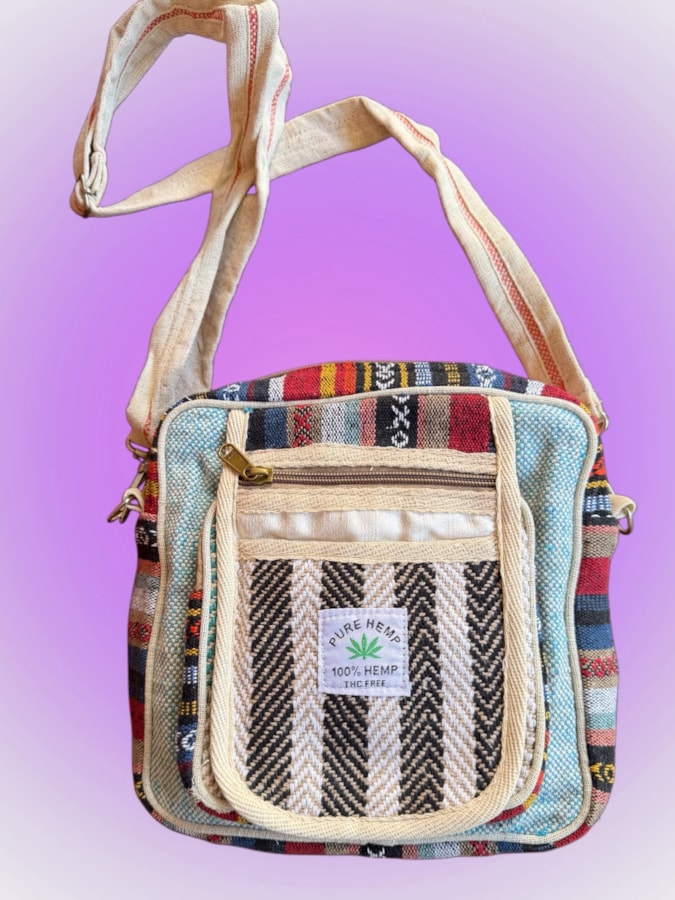 Shoulder Bag Hemp Cânhamo - Gêmeos — imagem 1