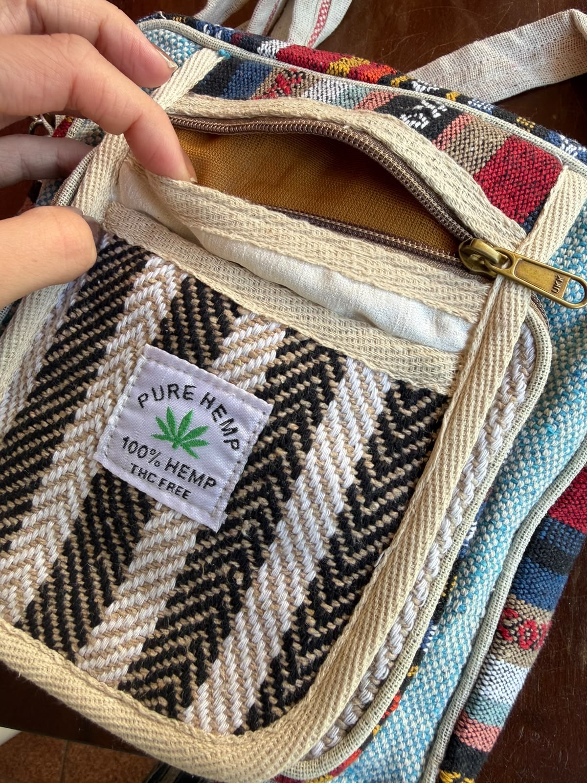 Shoulder Bag Hemp Cânhamo - Gêmeos — imagem 2
