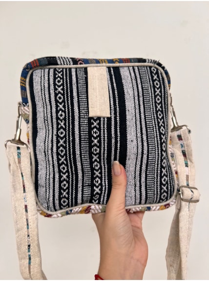 Shoulder Bag Hemp Cânhamo - Gratidão