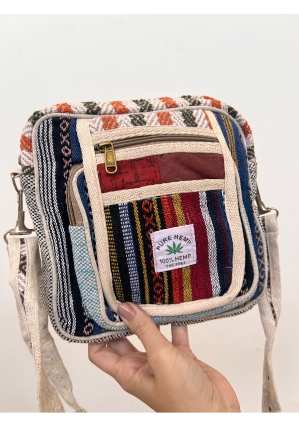 Shoulder Bag Hemp Cânhamo - Harmonia