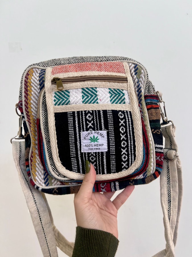 Shoulder Bag Hemp Cânhamo - Kindness — imagem 1