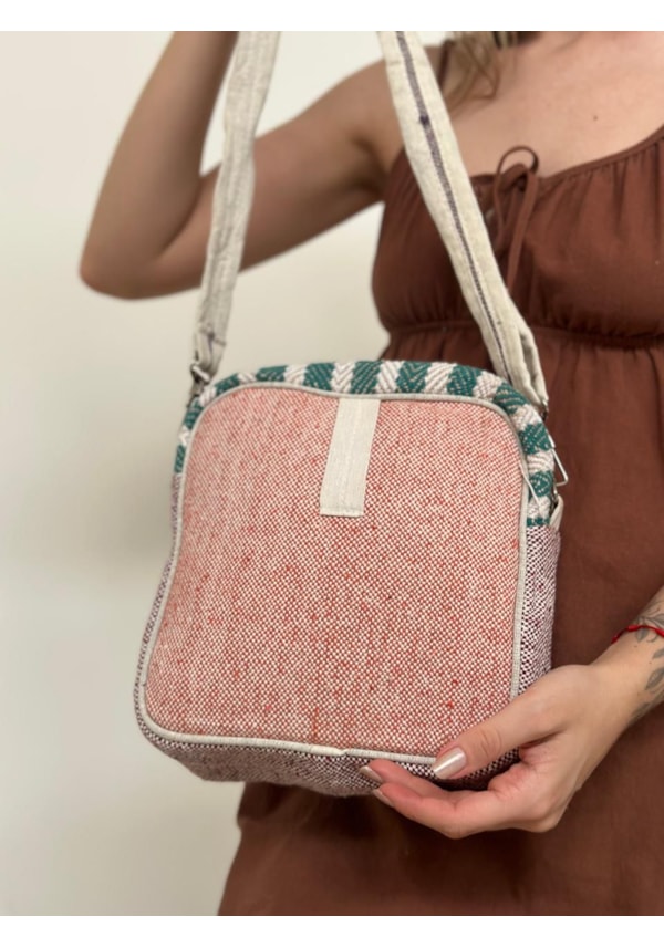 Shoulder Bag Hemp Cânhamo - Lavanda