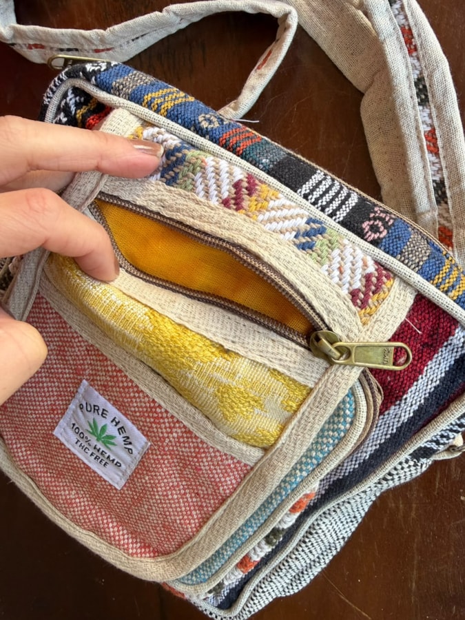Shoulder Bag Hemp Cânhamo - Lua — imagem 2