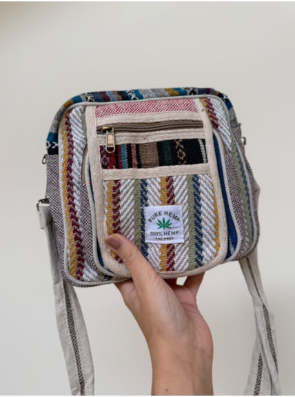 Shoulder Bag Hemp Cânhamo - Mãe Terra