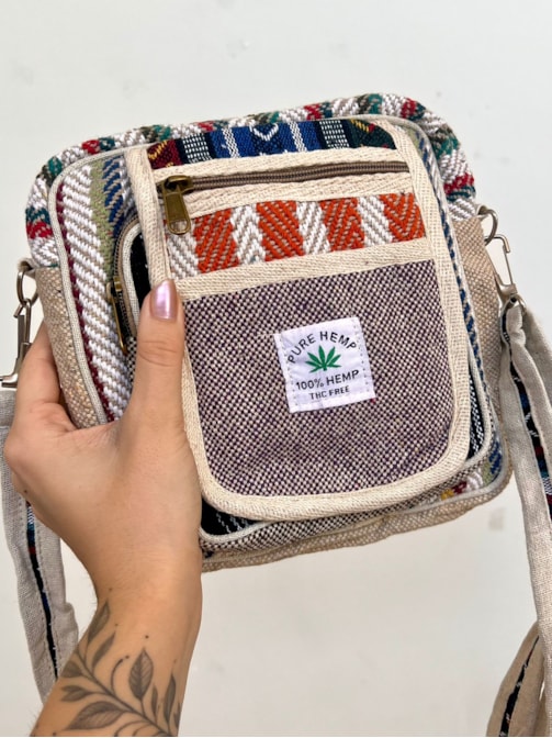 Shoulder Bag Hemp Cânhamo - Mago