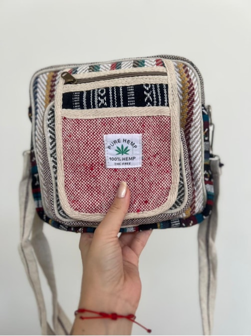 Shoulder Bag Hemp Cânhamo - Mandala