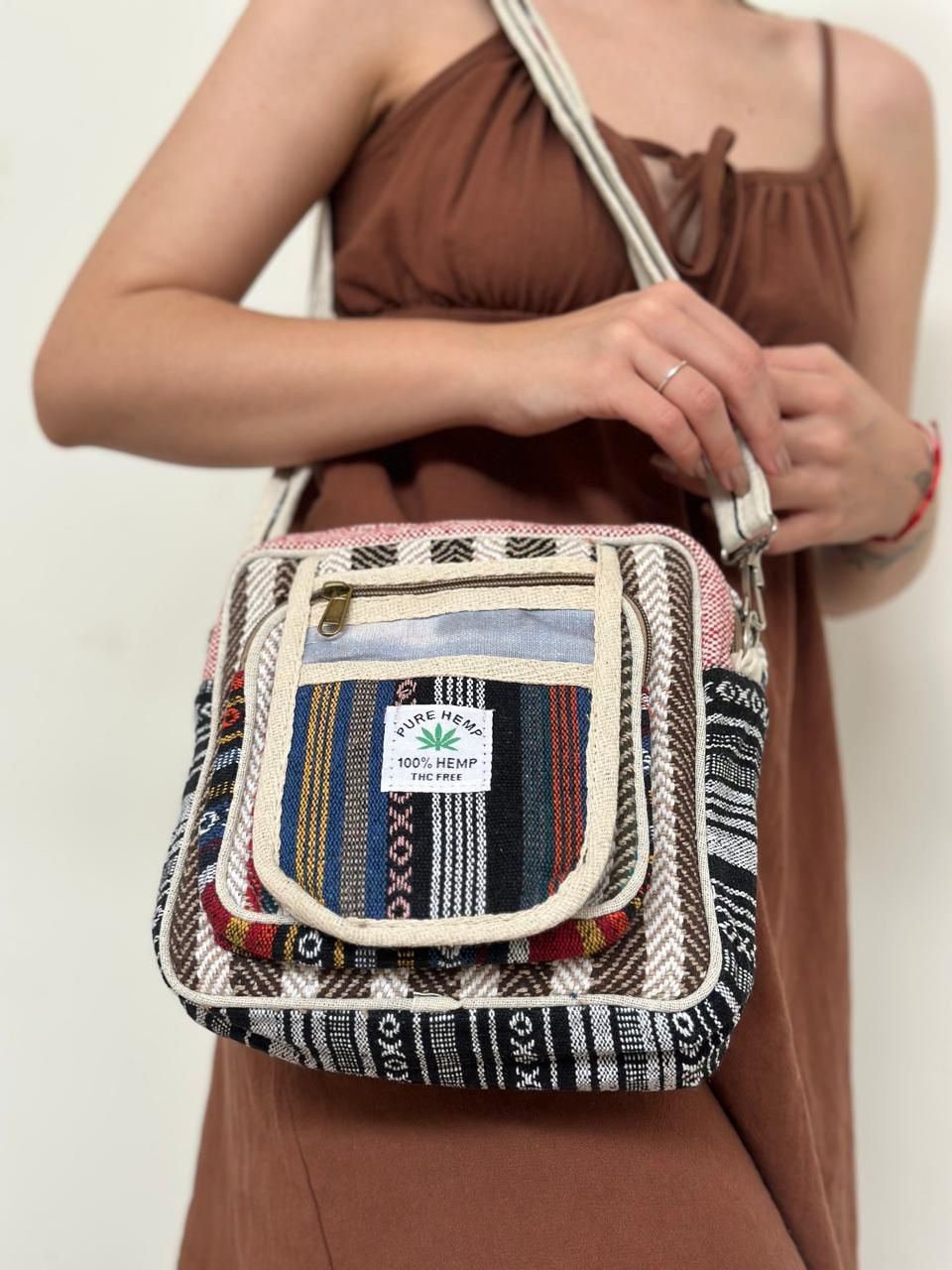 Shoulder Bag Hemp Cânhamo - Mística — imagem 1